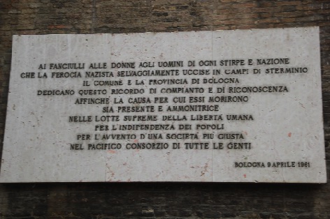 Bologna's shrine to the "Resistance"