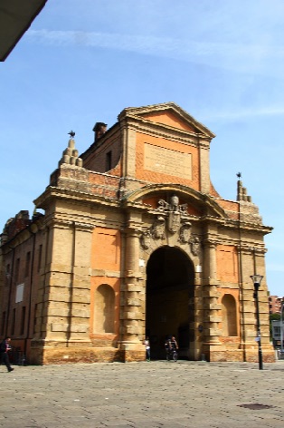 one of the original gates to the city