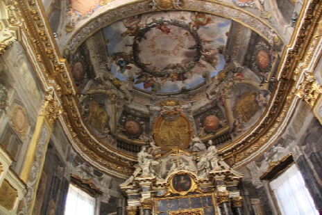 this basilica is a treasure chest of Italian art