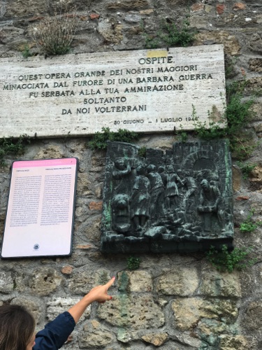 Tribute to the people who saved the gate in 1944