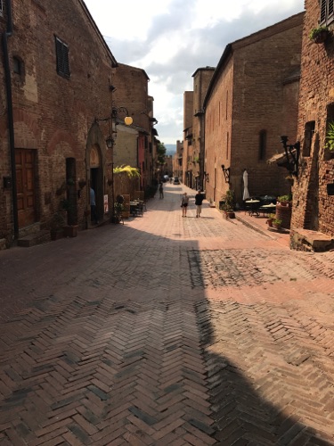 Our driver was born in this town (so was Boccaccio 1313)