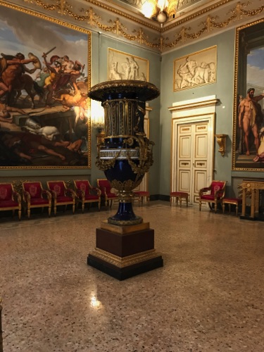 This vase was given by Napoleon to his sister when she ruled Lucca