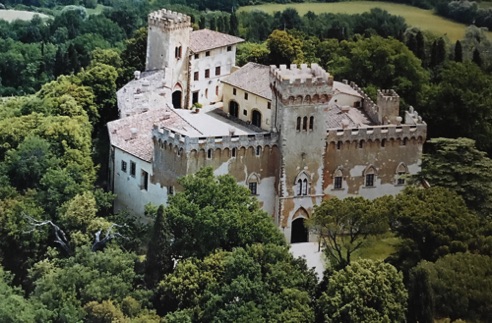 "Our Castle" We can rent it out if you want to come to Chianti
