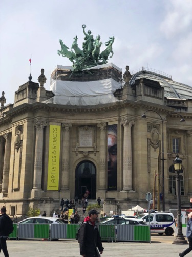 the Grand Palais