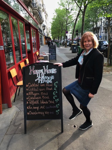 There is happy hour in Paris